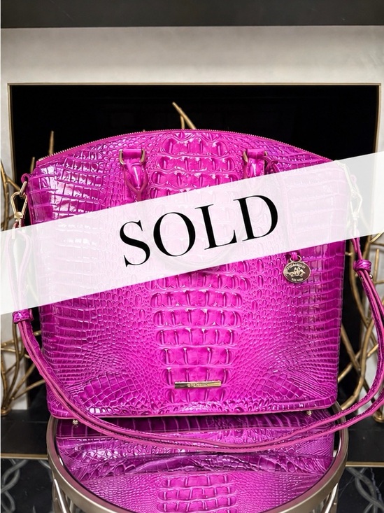 Brahmin Handbags - Brahmin Large Duxbury Satchel - Deep Fuchsia NWT